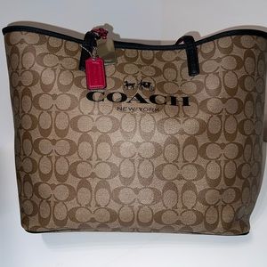 Coach Canvas Tote - Large